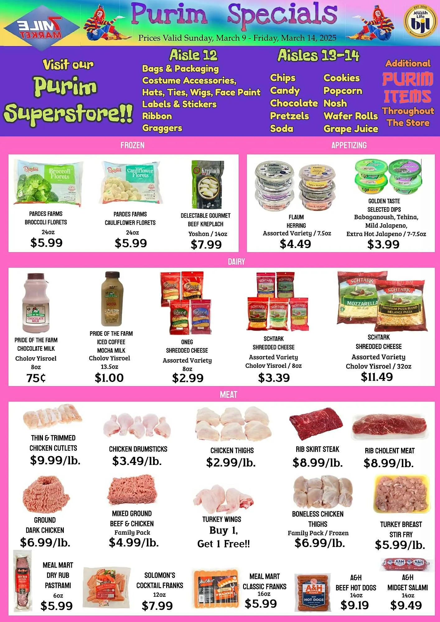 Weekly ad Seven Mile Market ad from March 9 to March 14 2025 - Page 1