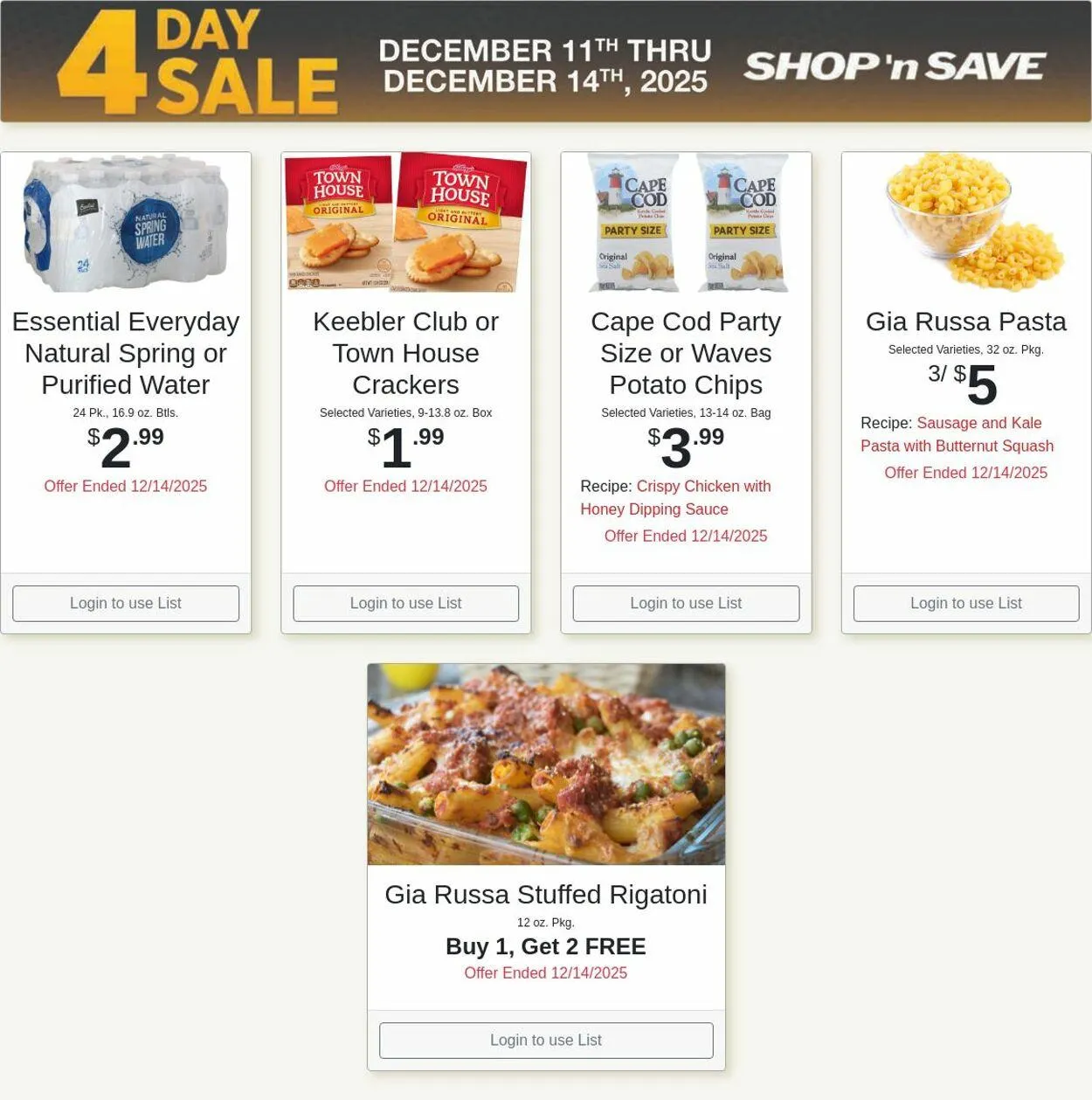 Weekly ad Shop'n Save from December 15 to December 21 2025 - Page 3