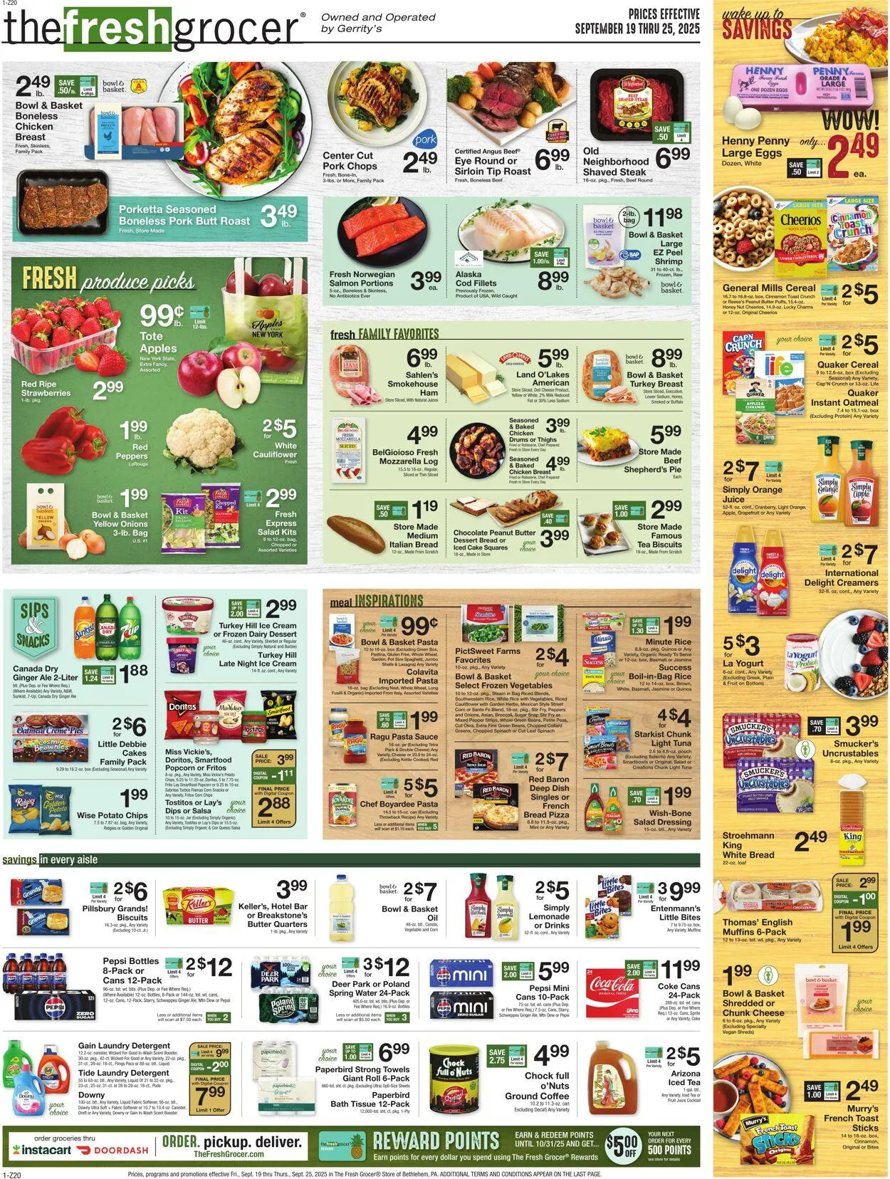 Weekly ad Gerrity's Supermarkets Current weekly ad from September 18 to September 25 2025 - Page 1