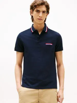 Regular Fit Hilfiger Tipped Pique Polo