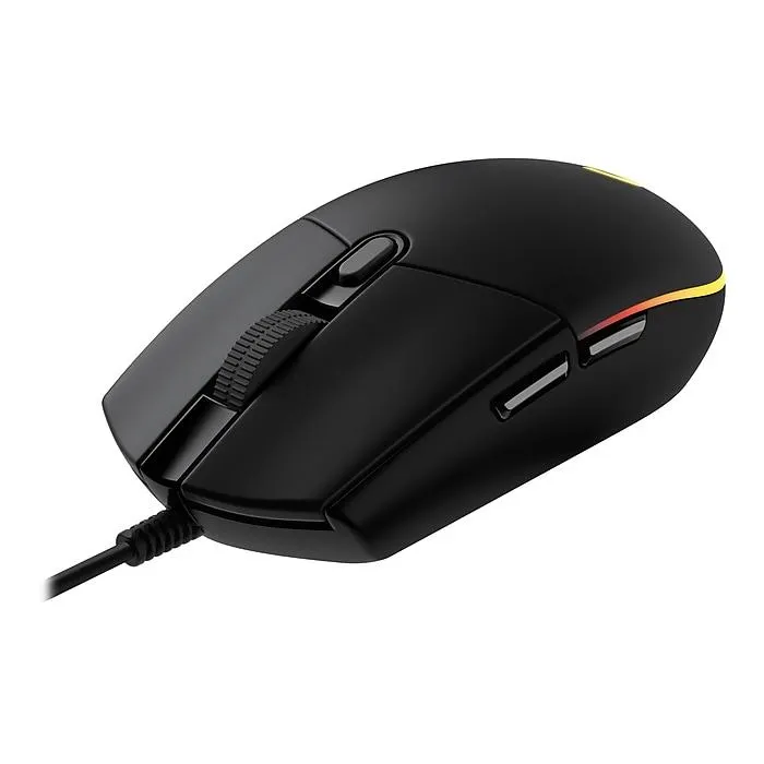 Logitech G203 LIGHTSYNC Ergonomic Optical USB Gaming Mouse,