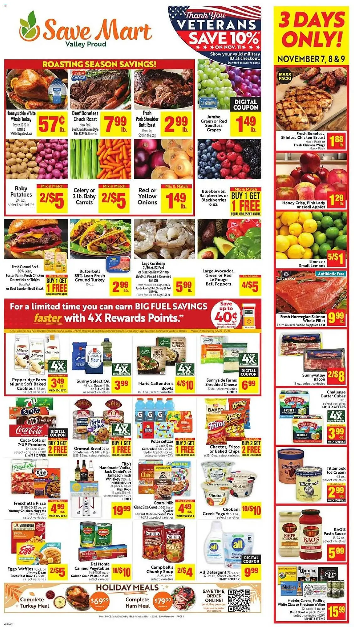 Weekly ad Save Mart weekly ad from November 5 to November 11 2025 - Page 1