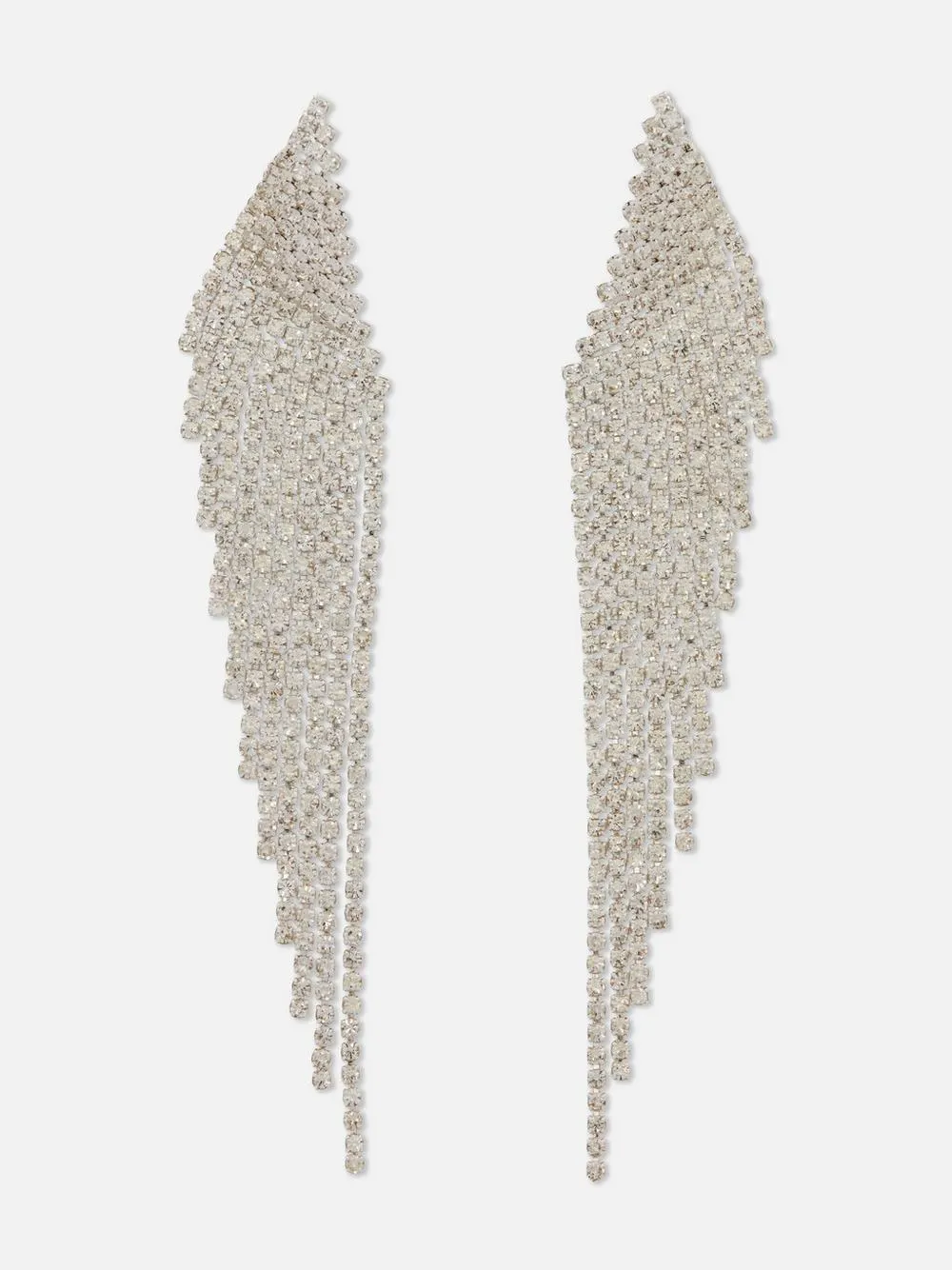 Rhinestone Waterfall Drop Earrings