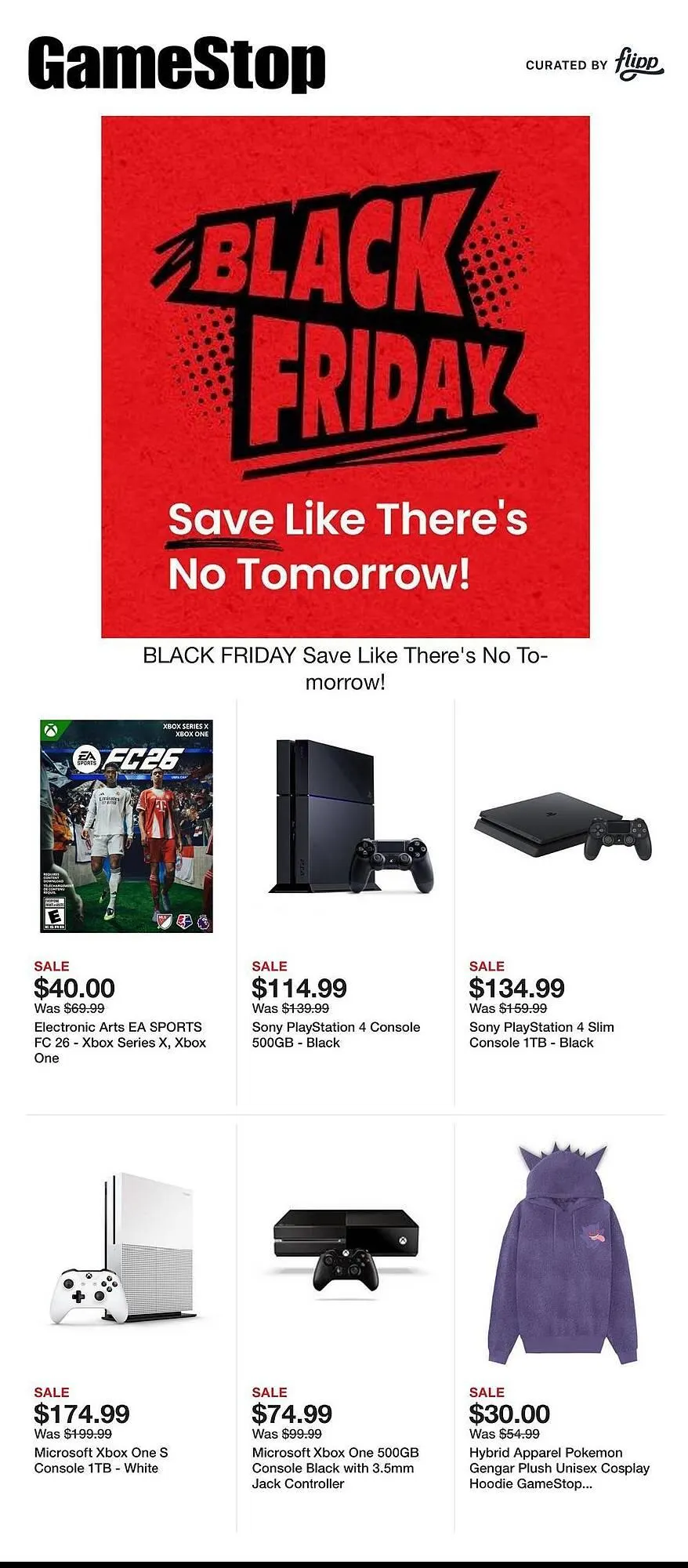 Weekly ad Game Stop weekly ad from November 17 to November 23 2025 - Page 1