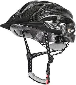 JBM Bike Helmet, Bicycle Helmet for Men and Women, Bike Helmet for Adult Cycling Helmet with Visor