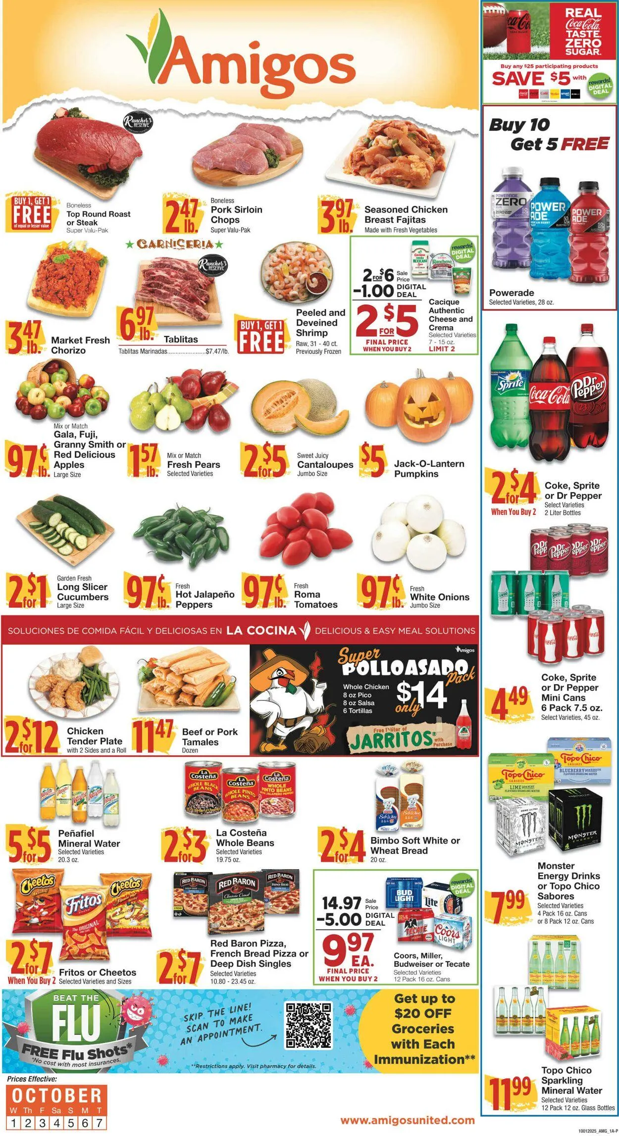 Weekly ad United Supermarkets Current weekly ad from September 30 to October 7 2025 - Page 1