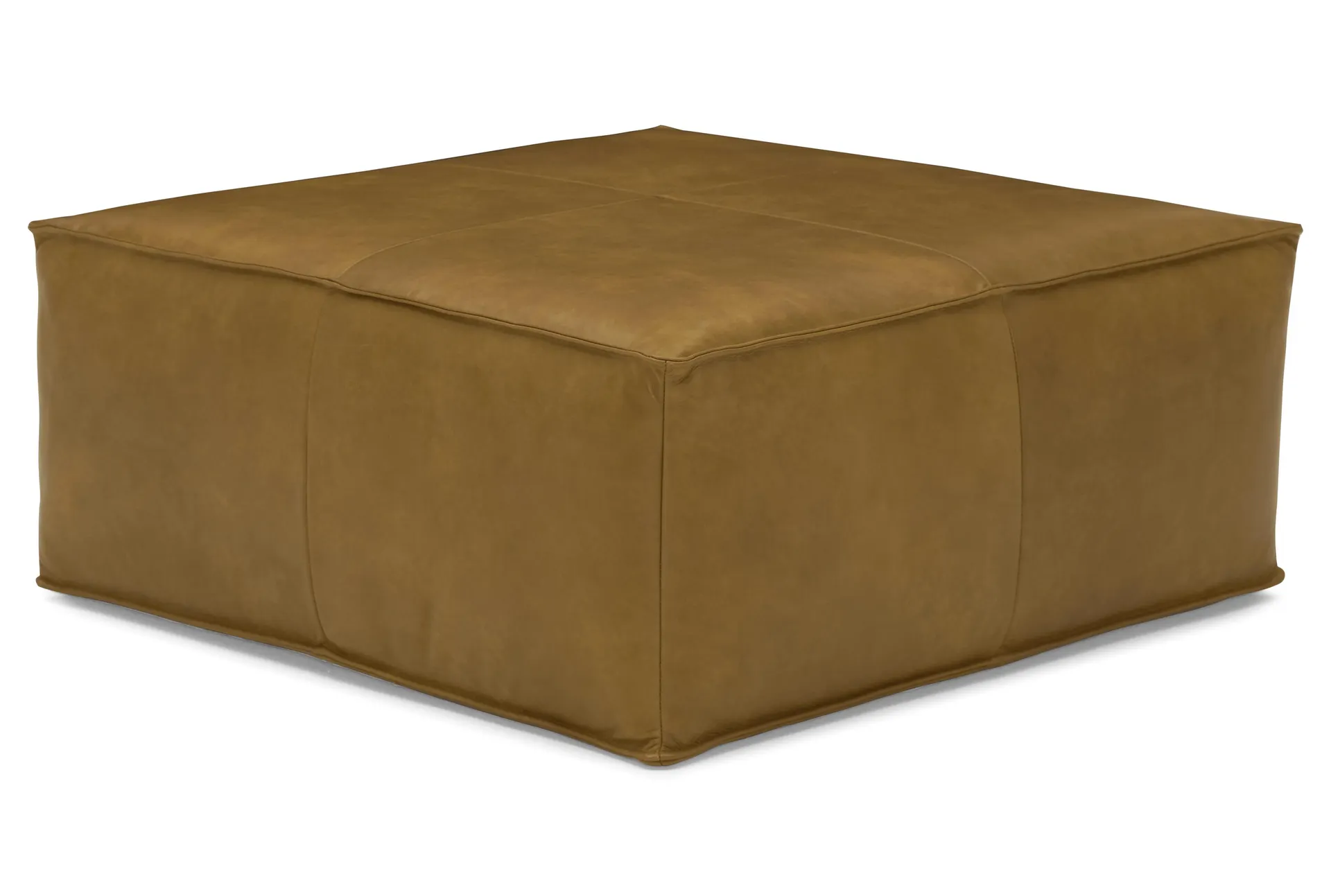 Lyle Leather Ottoman
