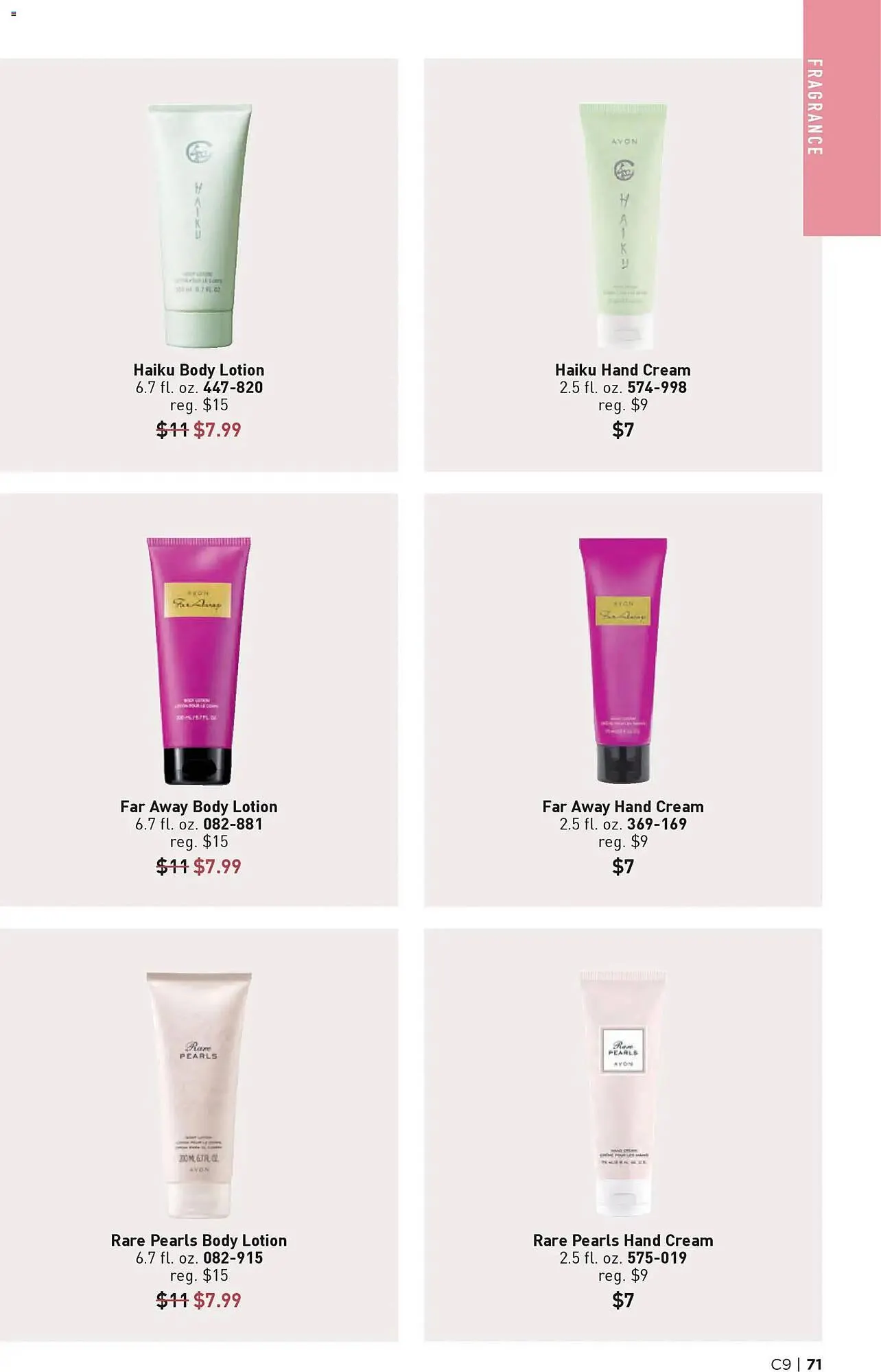 Weekly promotion Avon weekly ad spanning from April 22 to May 6 2026 - Page 71 for Catalogue 365