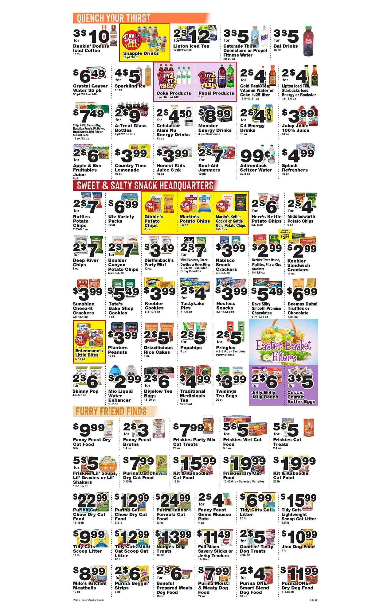 Weekly ad Boyer's Food Markets weekly ad from March 15 to March 21 2026 - Page 5