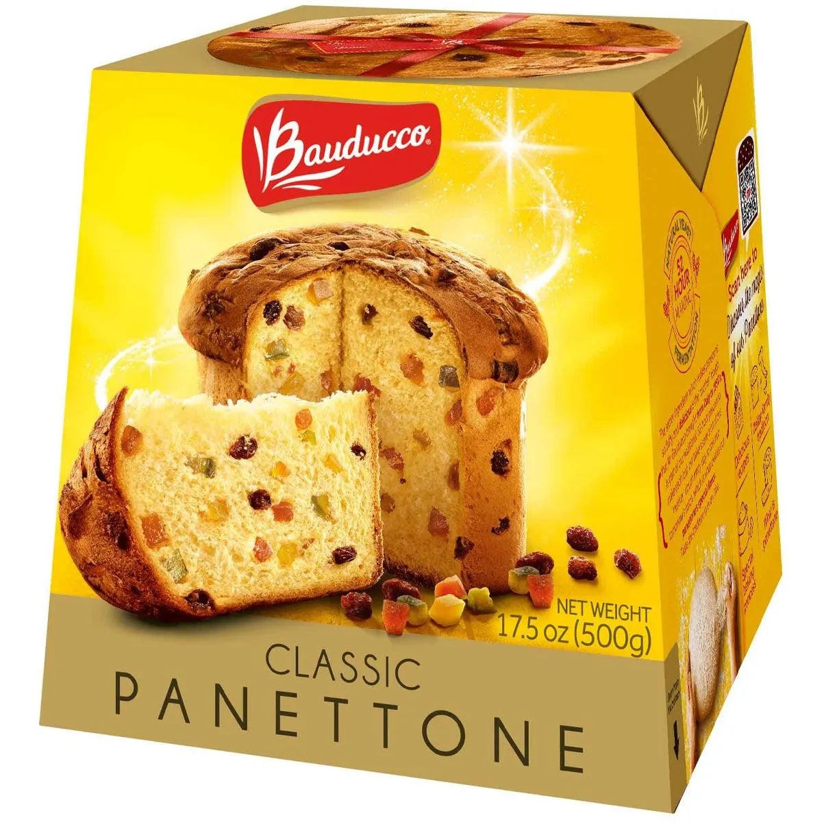 Panettone Classic Frutas Bauducco 454g