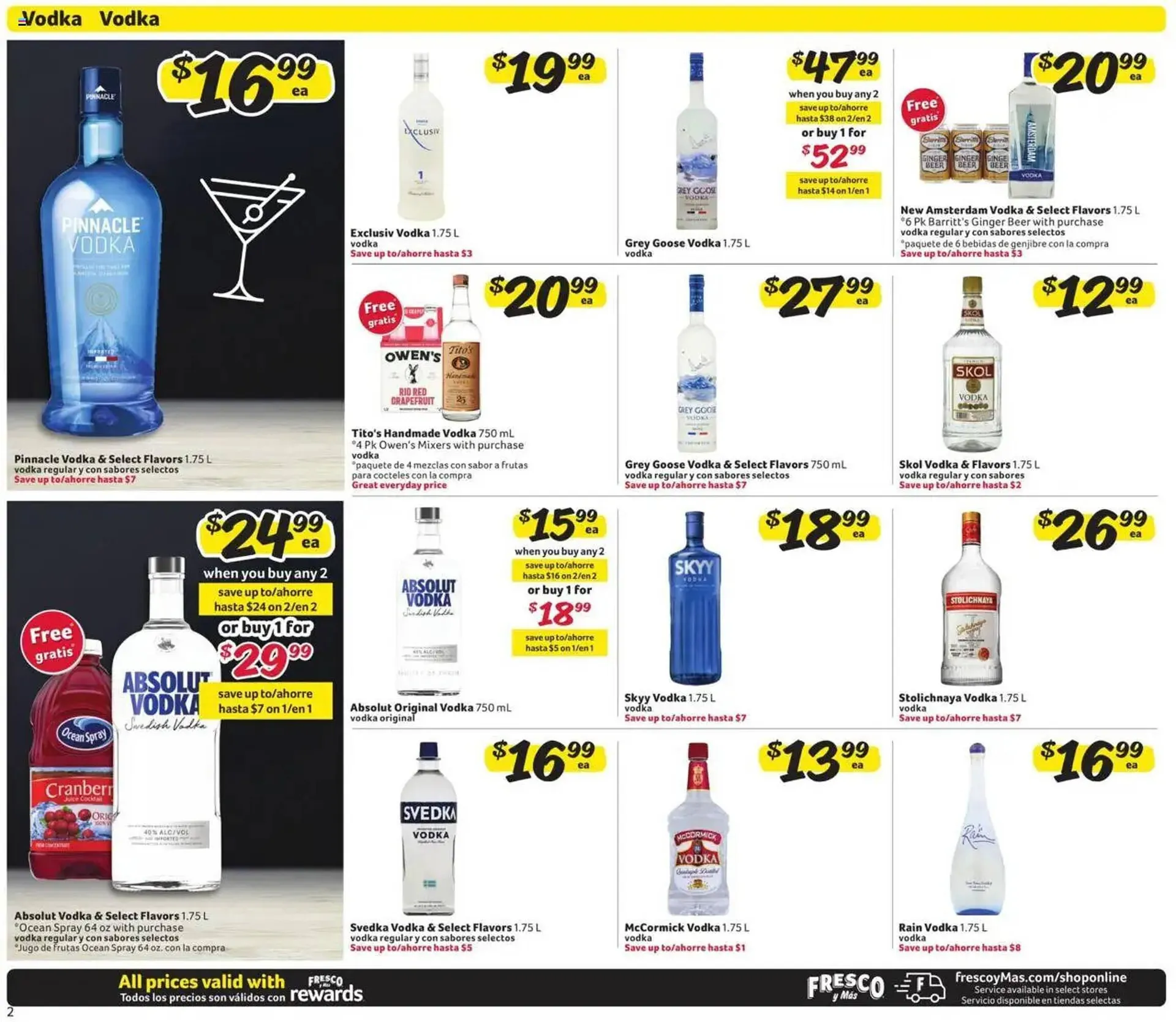 Weekly ad Fresco y Más Weekly Ad from December 2 to January 5 2025 - Page 2