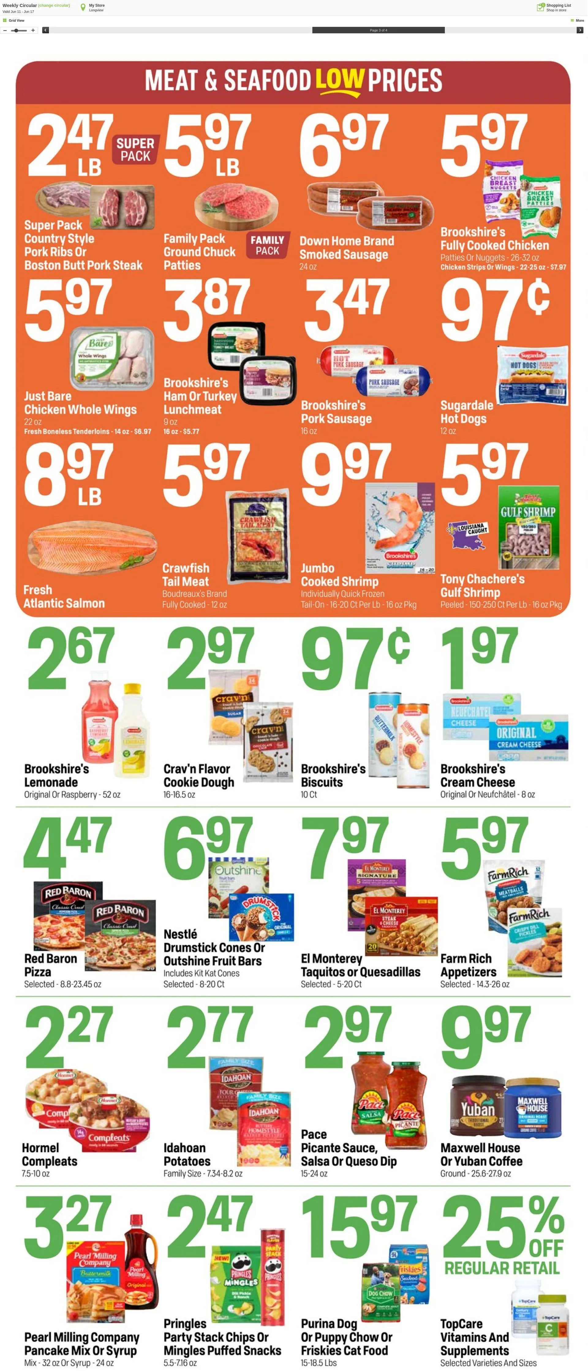 Weekly ad Super1Foods from June 11 to June 17 2025 - Page 3