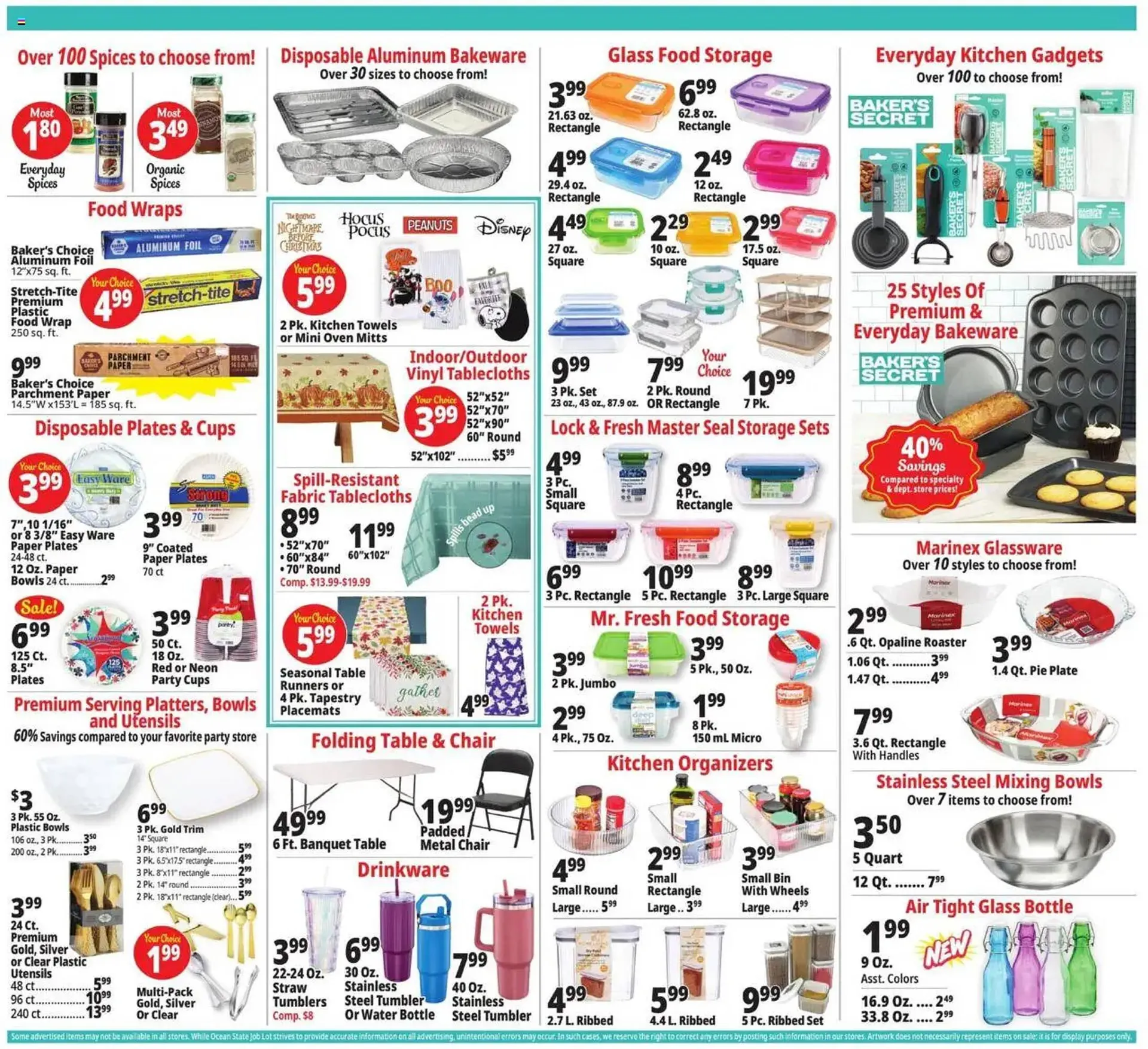 Weekly ad Ocean State Job Lot flyer from September 25 to October 2 2025 - Page 9