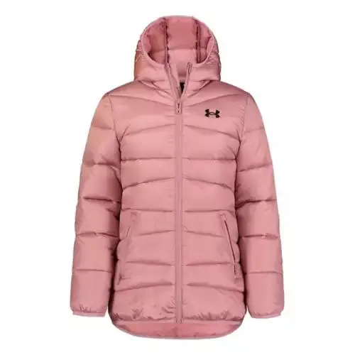 Girls' Under Armour Longer Prime Hooded Puffer Jacket
