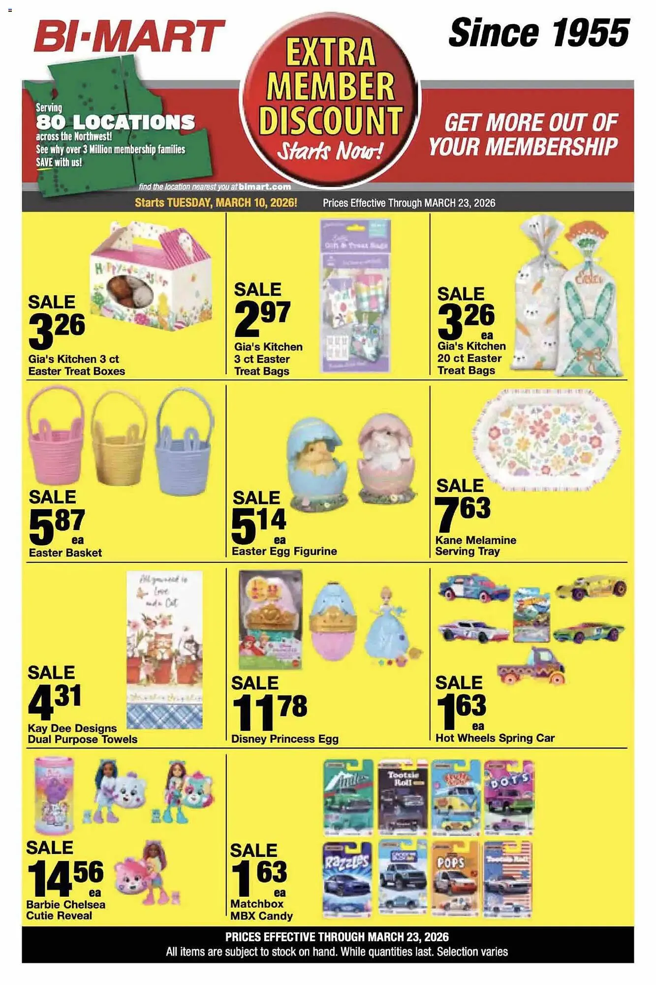 Bi-Mart weekly ad - 1