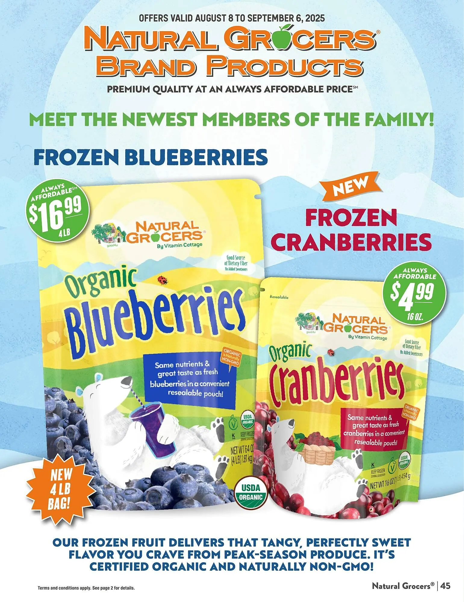 Weekly ad Natural Grocers ad from August 8 to September 6 2025 - Page 45