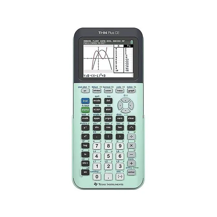 Texas Instruments TI-84 Plus CE Graphing Calculator,