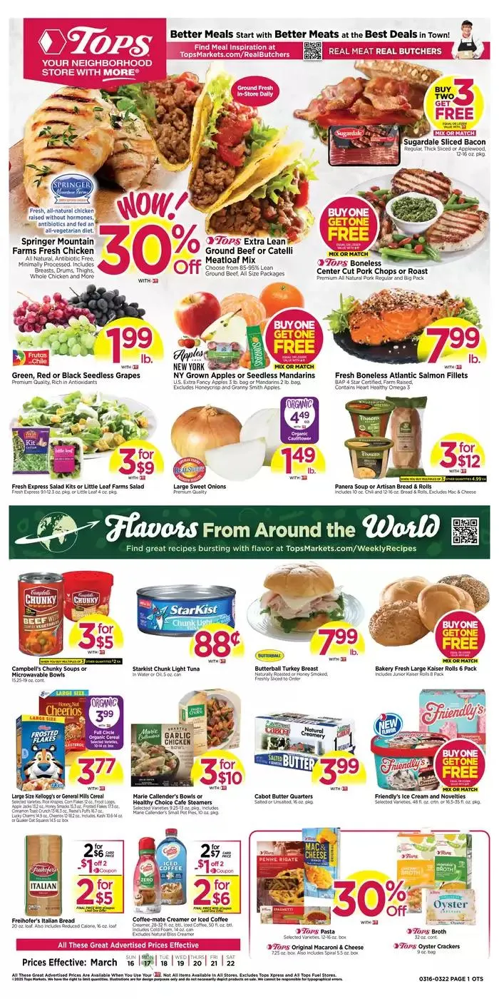 Weekly ad Great offer for all customers from March 16 to March 22 2025 - Page 1