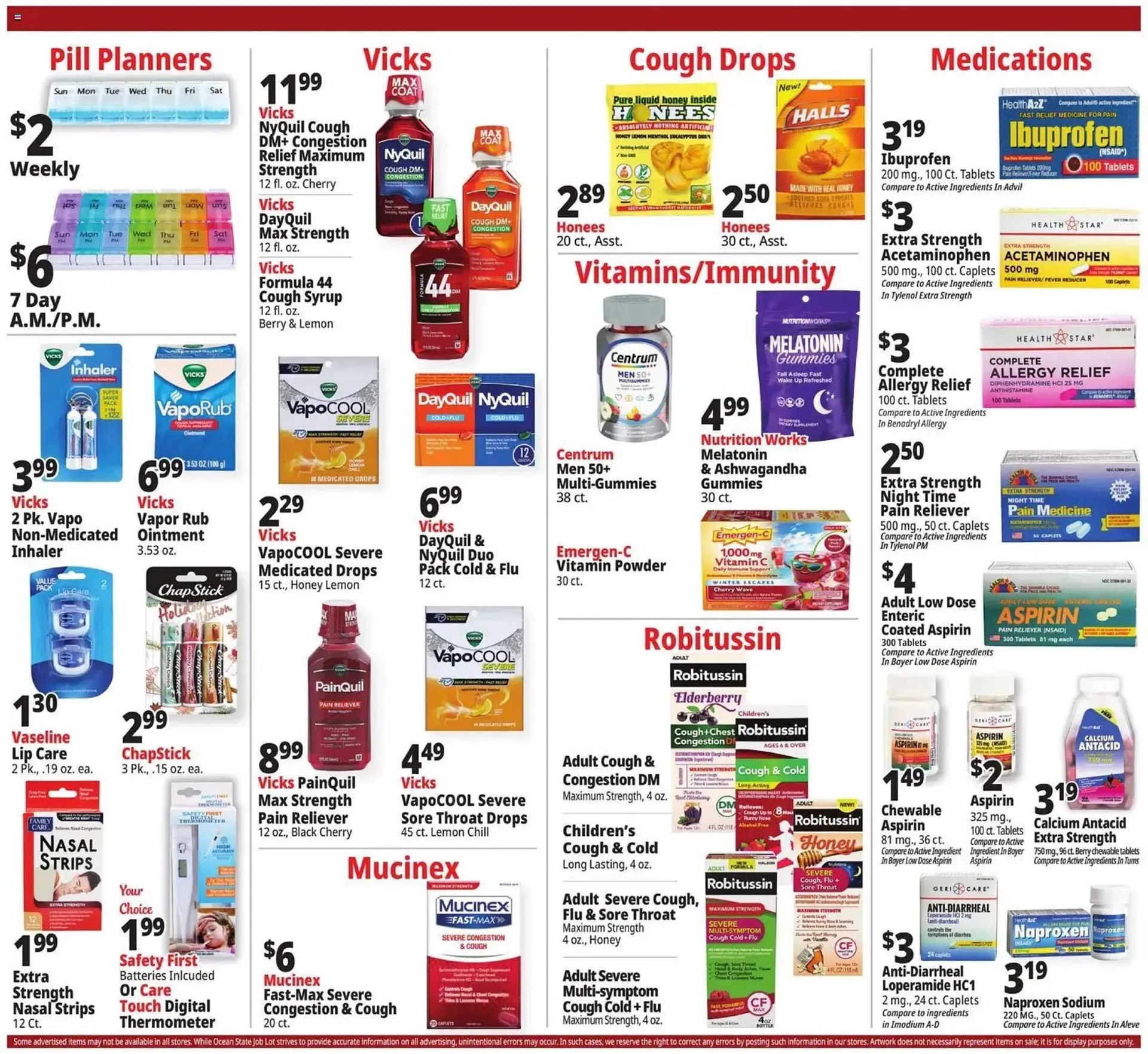 Weekly ad Ocean State Job Lot flyer from November 6 to November 12 2025 - Page 12