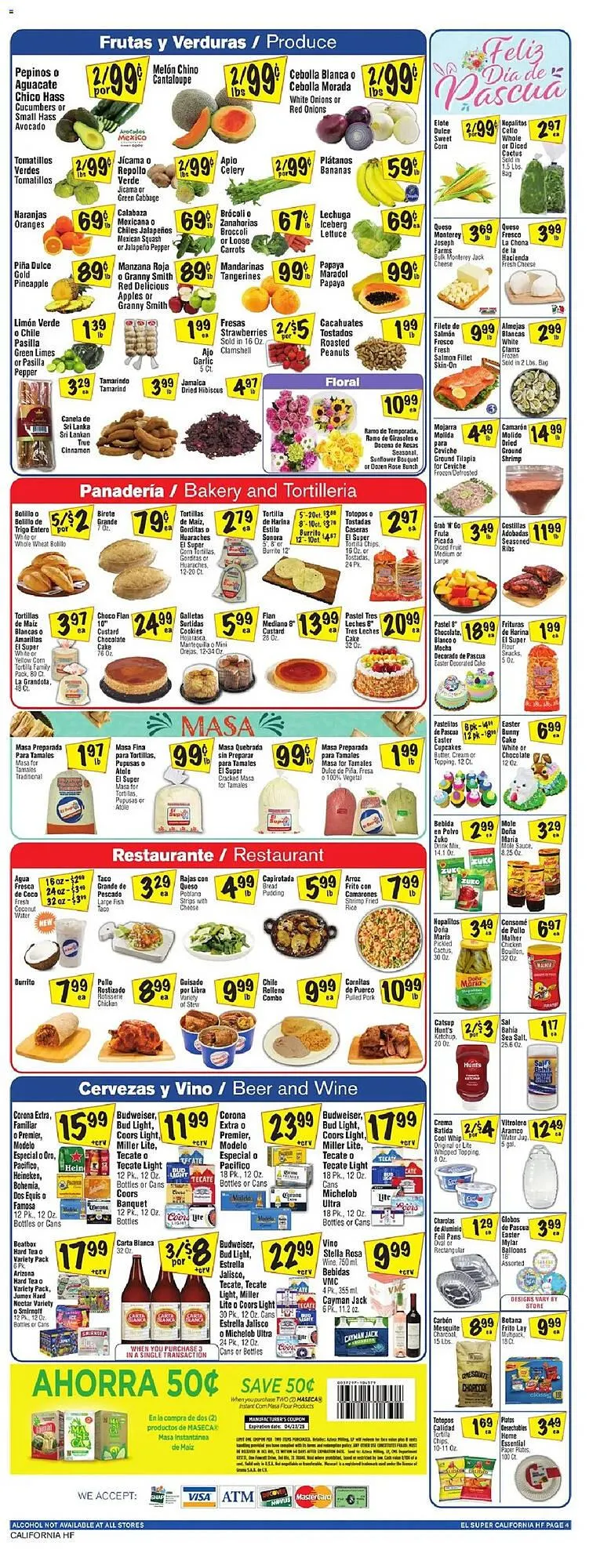 Weekly ad El Super Weekly Ad from April 16 to April 22 2025 - Page 4