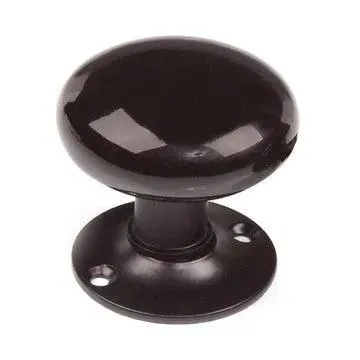 Restorers Porcelain Knob Set With Rosettes And Spindle