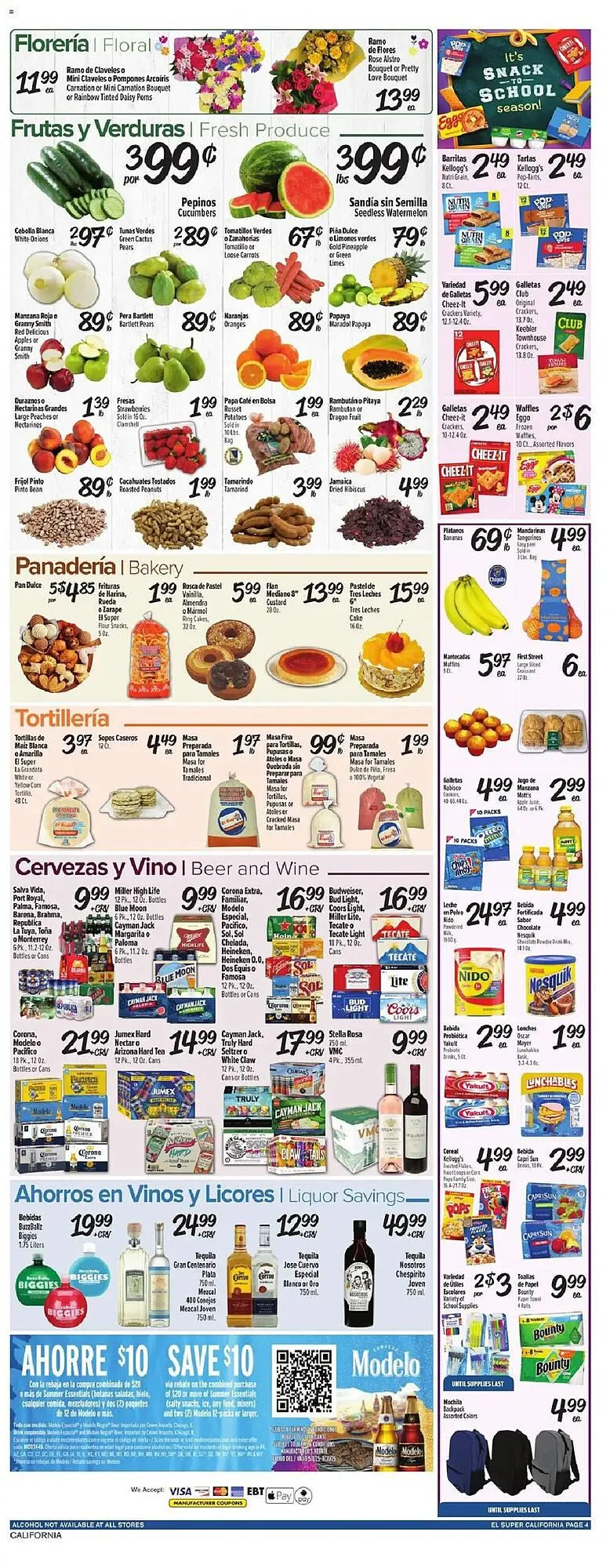 Weekly ad El Super Weekly Ad from July 30 to August 6 2025 - Page 4