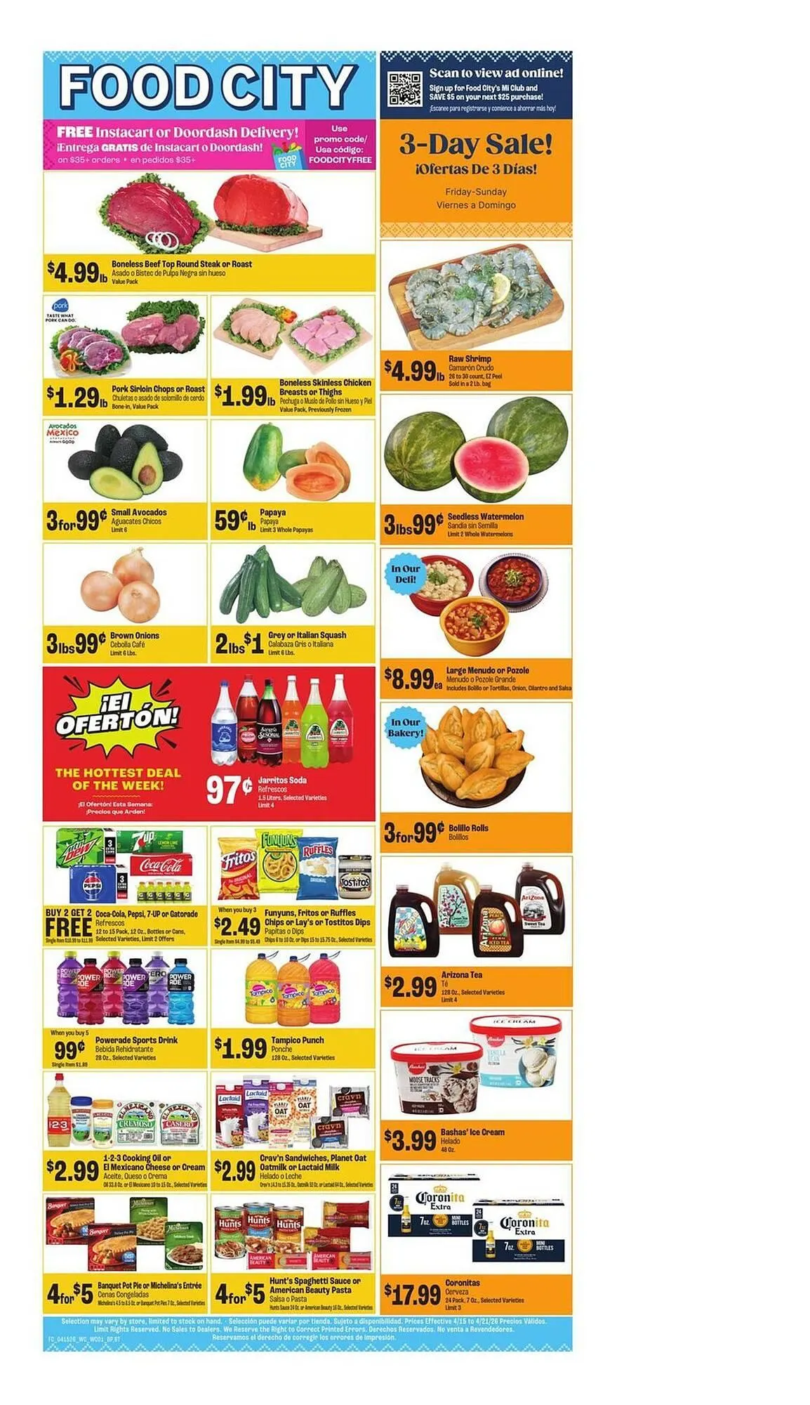 Food City weekly ad - 1