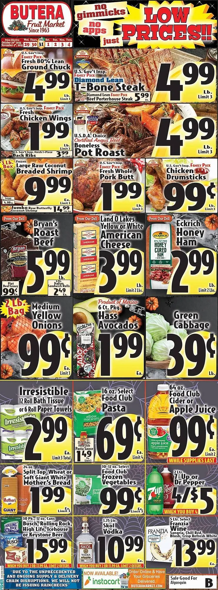 Weekly ad Butera weekly ad from October 29 to November 4 2025 - Page 1
