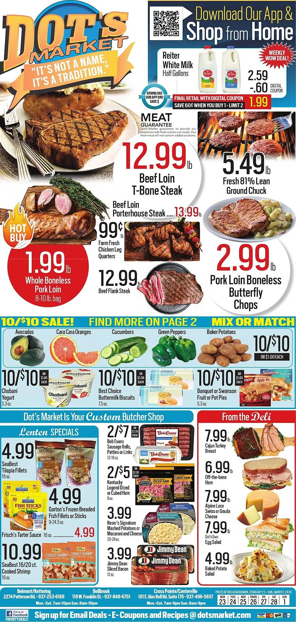 Weekly ad Dot's Market weekly ad from February 23 to March 1 2026 - Page 1