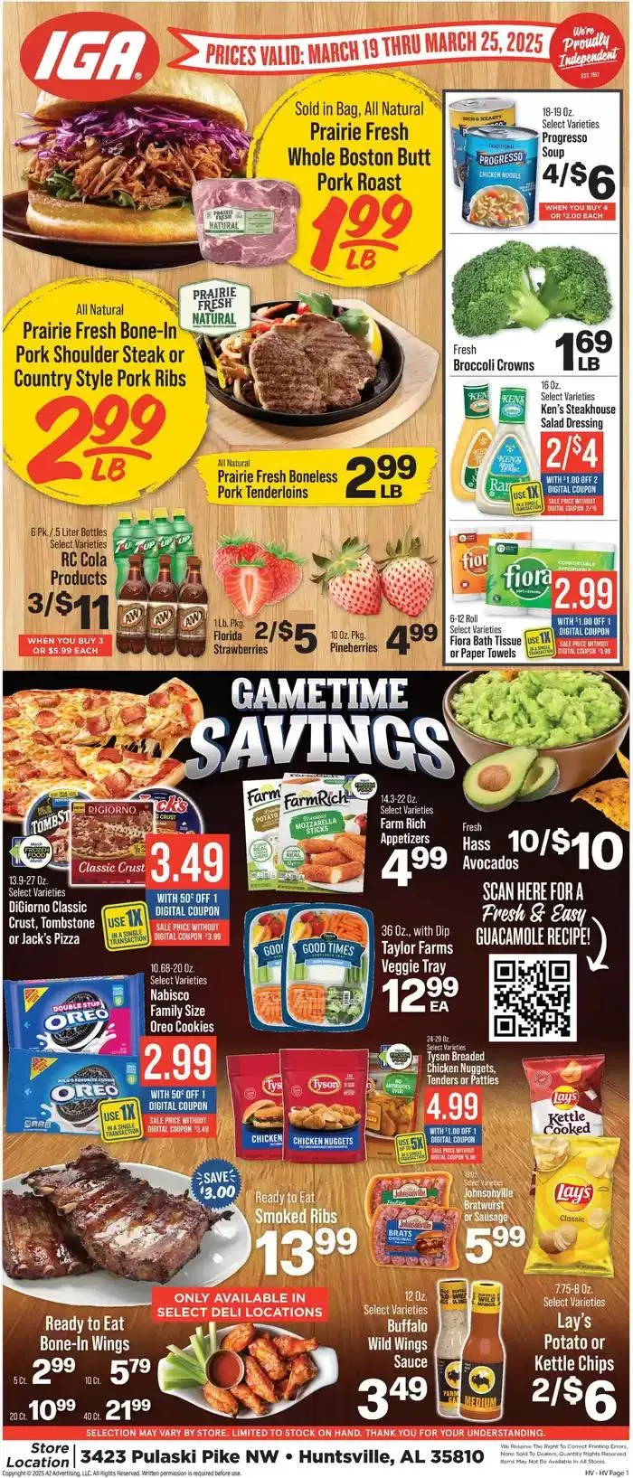Weekly ad Current bargains and offers from March 19 to March 25 2025 - Page 1