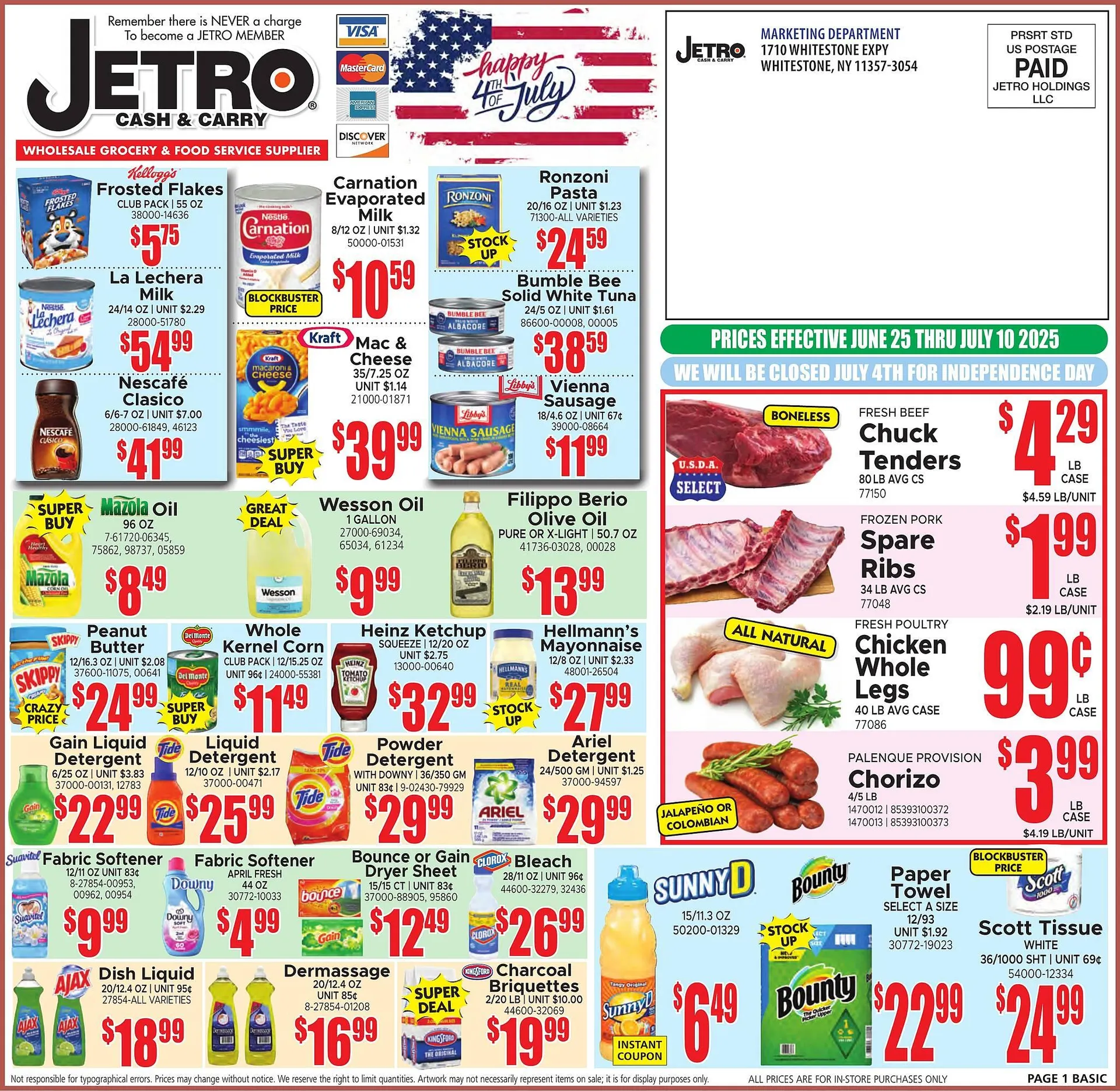 Jetro Weekly Ad - 1