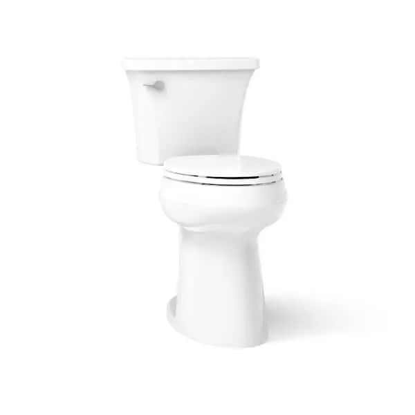 Highline Arc Extra Tall 12 in. Rough In 2-Piece 1.28 GFP Single Flush Elongated Toilet in White with Soft Close Seat