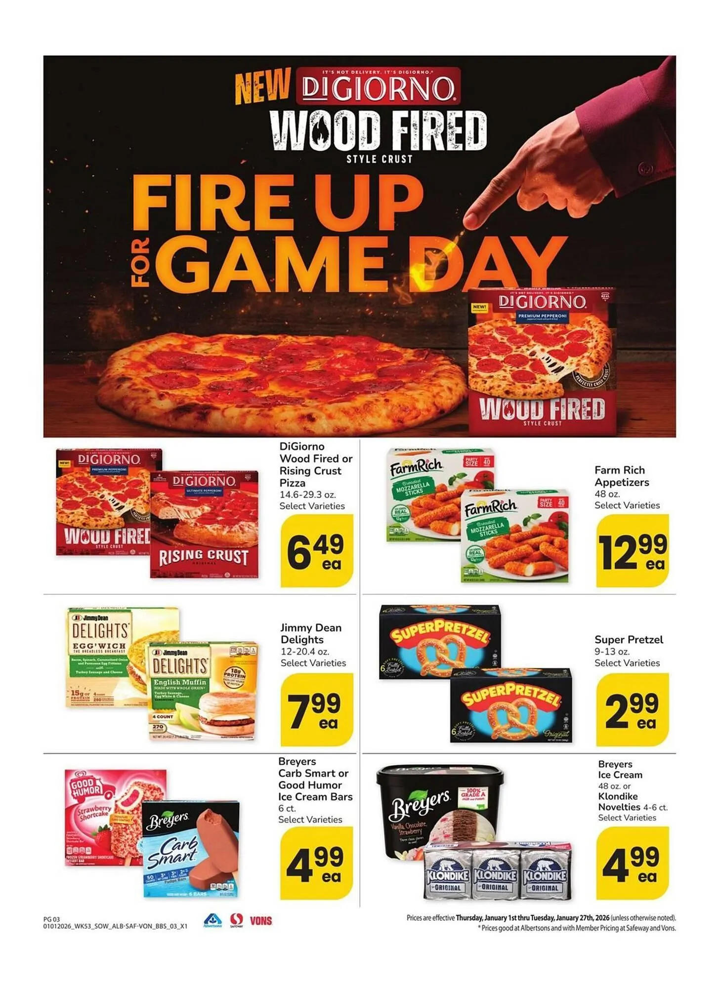 Weekly ad Albertsons weekly ad from January 1 to January 27 2026 - Page 3