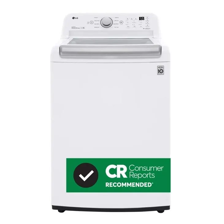 5.0 cu. ft. Mega Capacity Top Load Washer with Impeller in White - WT7150CW