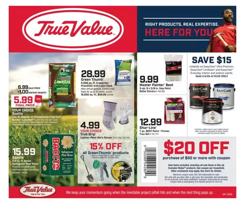 Weekly ad Attractive special offers for everyone from April 4 to April 21 2025 - Page 1