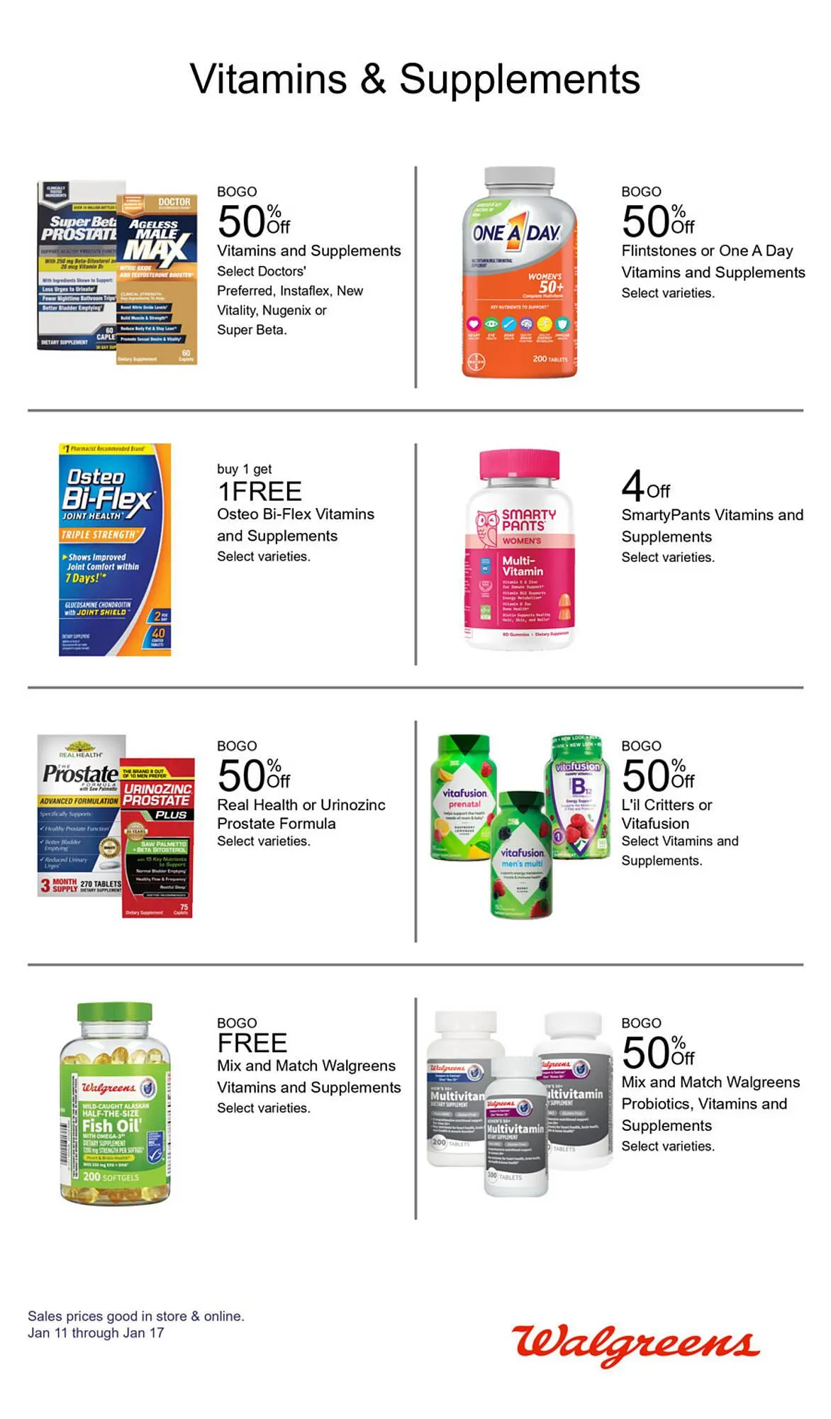 Weekly ad Walgreens weekly ad from January 11 to January 17 2026 - Page 10