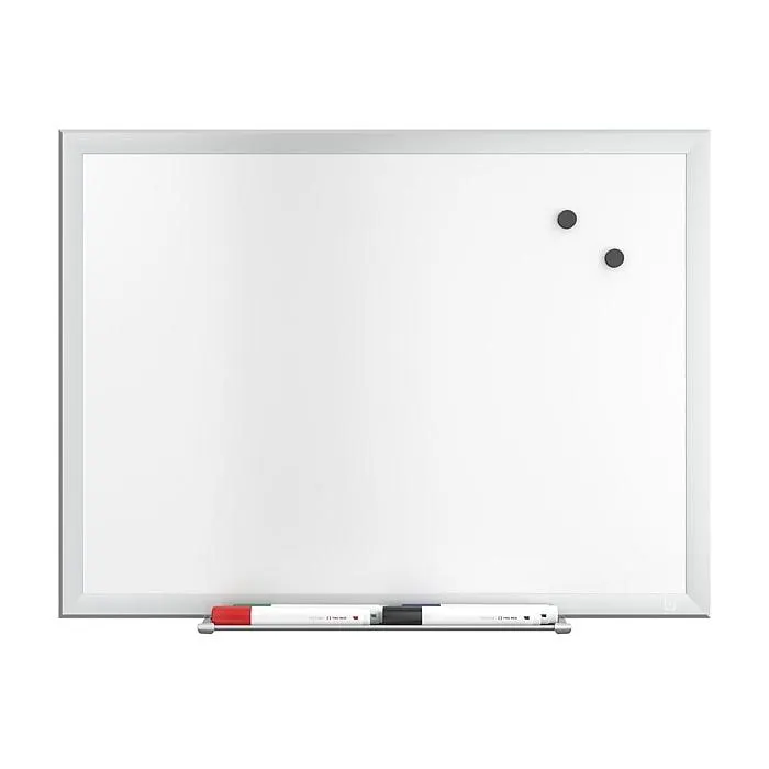 TRU RED™ Magnetic Steel Dry Erase Board,