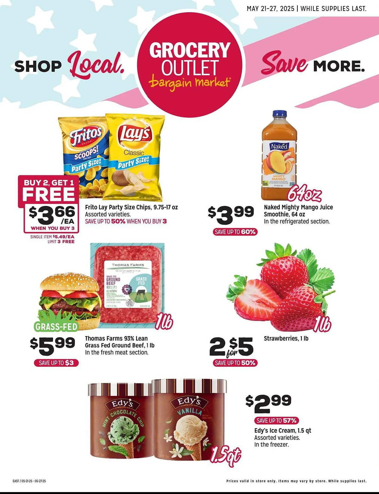Weekly ad Grocery Outlet Weekly Ad from May 21 to May 27 2025 - Page 1
