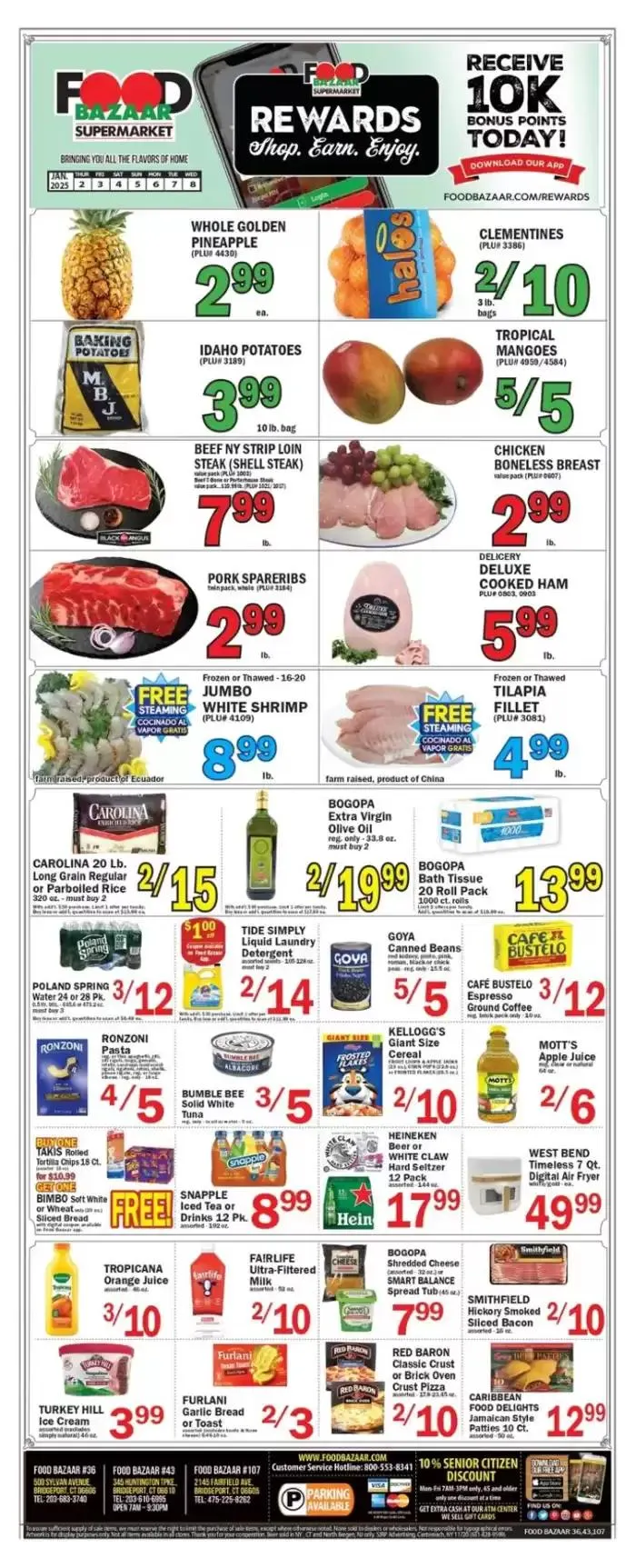 Weekly ad Food Bazaar weekly ad from January 2 to January 8 2025 - Page 1