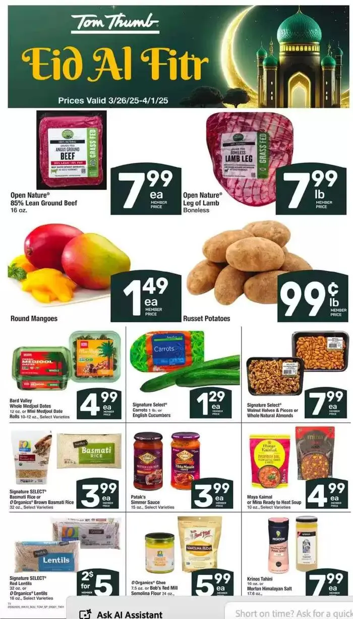 Weekly ad Catalog Tom Thumb from March 26 to April 1 2025 - Page 8