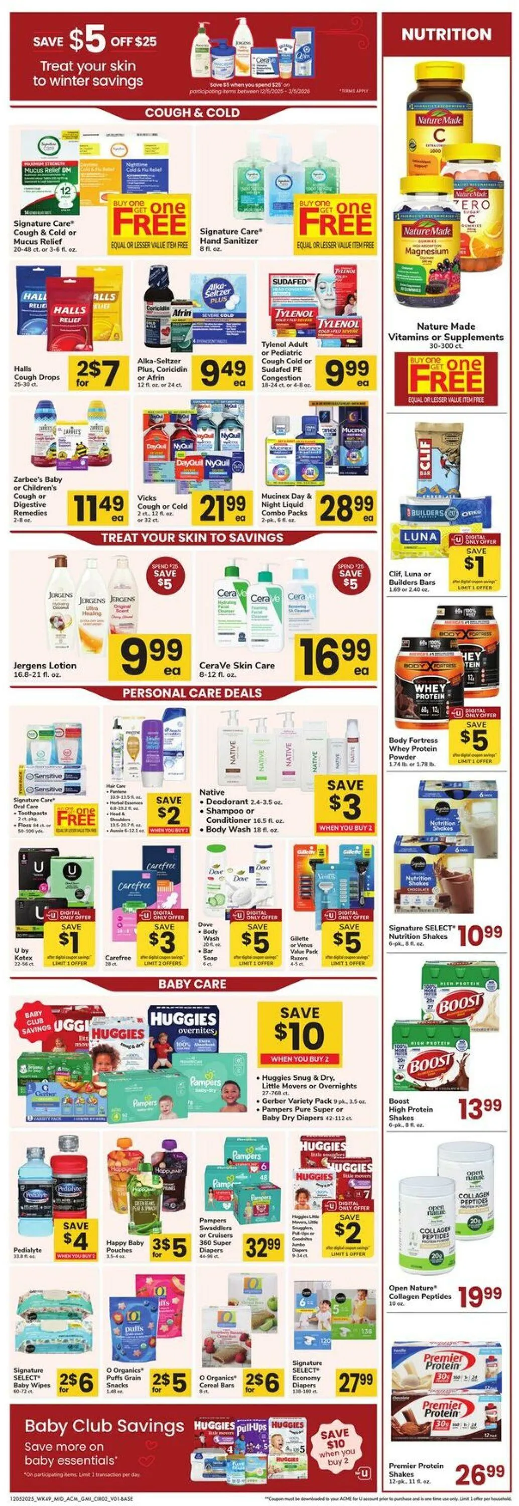 Weekly ad Acme Current weekly ad from December 5 to December 18 2025 - Page 2