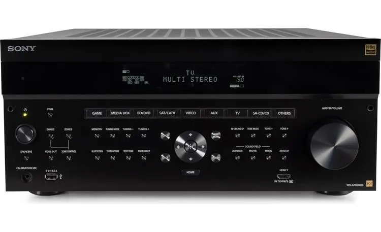 Sony ES STR-AZ5000ES 11.2-channel home theater receiver with Dolby Atmos®, Bluetooth®, Apple AirPlay® 2, and Chromecast built-in