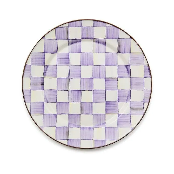 Violet Check Charger/Plate