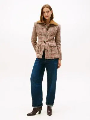 Mid-Rise Relaxed Barrel Leg Jean