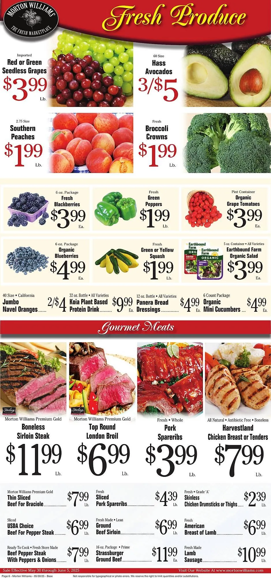 Weekly ad Morton Williams Weekly Ad from May 30 to June 5 2025 - Page 6