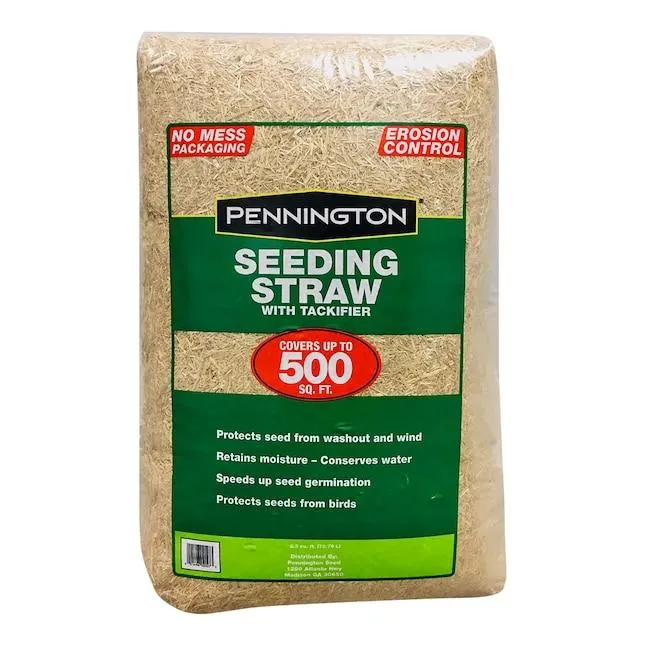 Pennington Wheat straw 500 sq. ft. (at 1/4-in depth)