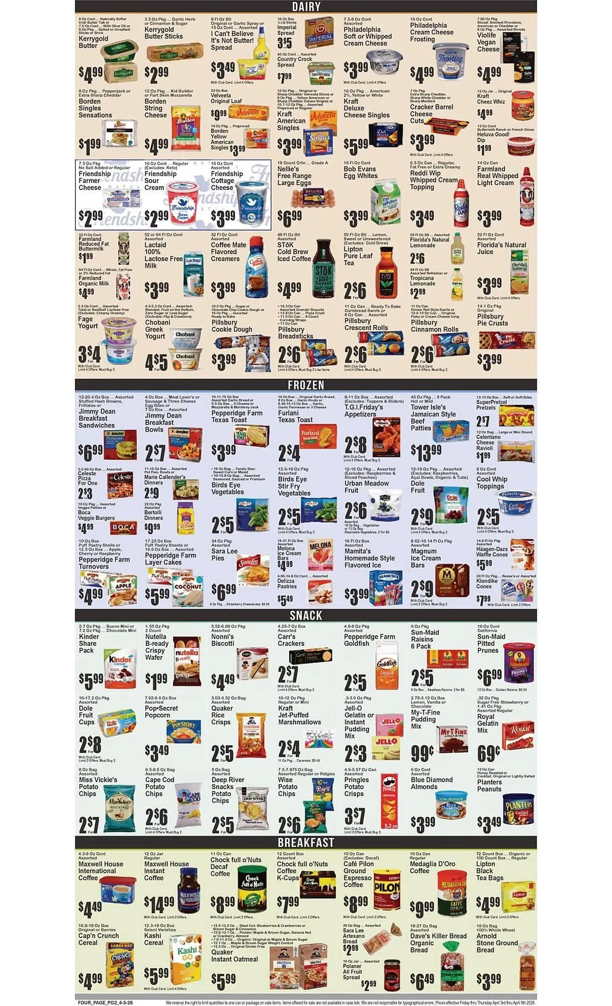 Weekly ad Food Universe circular from April 3 to April 9 2026 - Page 3