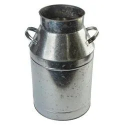 Galvanized Metal Milk Can