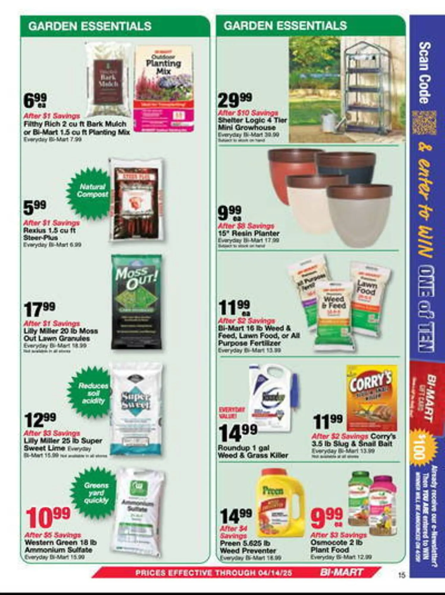 Weekly ad Bi-Mart Weekly Ad from March 25 to April 7 2025 - Page 39