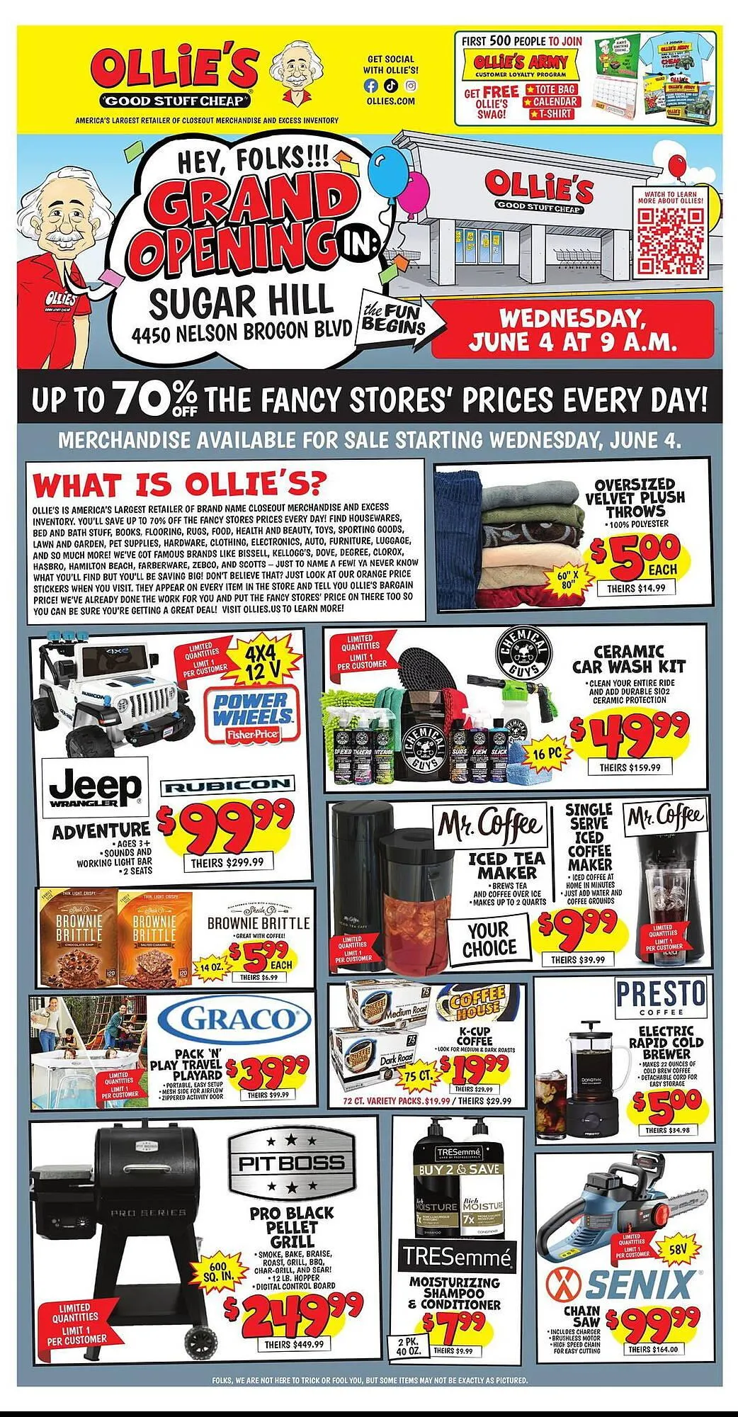 Weekly ad Ollie's Weekly Ad from June 4 to June 11 2025 - Page 1
